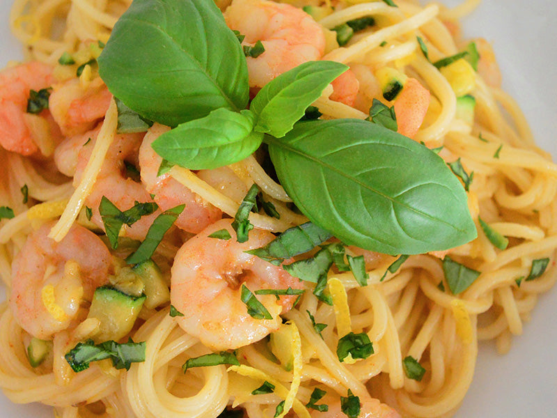 Chilli Prawn Linguini – La Saucy Salsa