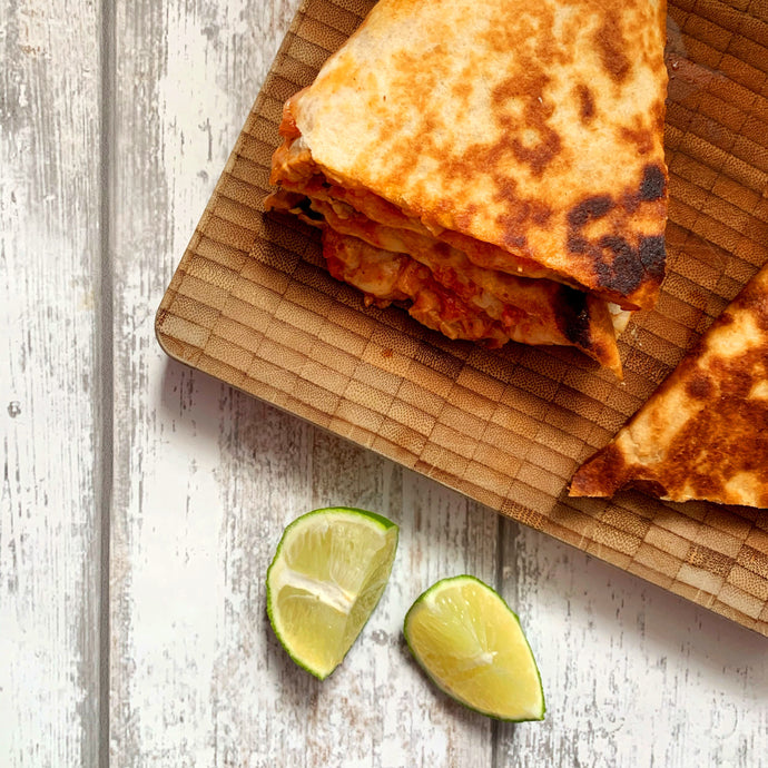 Cheesy Chicken Quesadillas