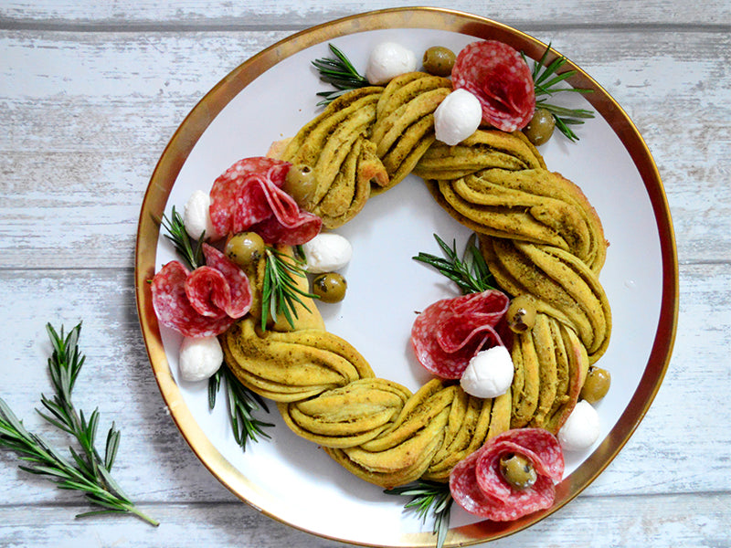 Christmas Wreath Bread